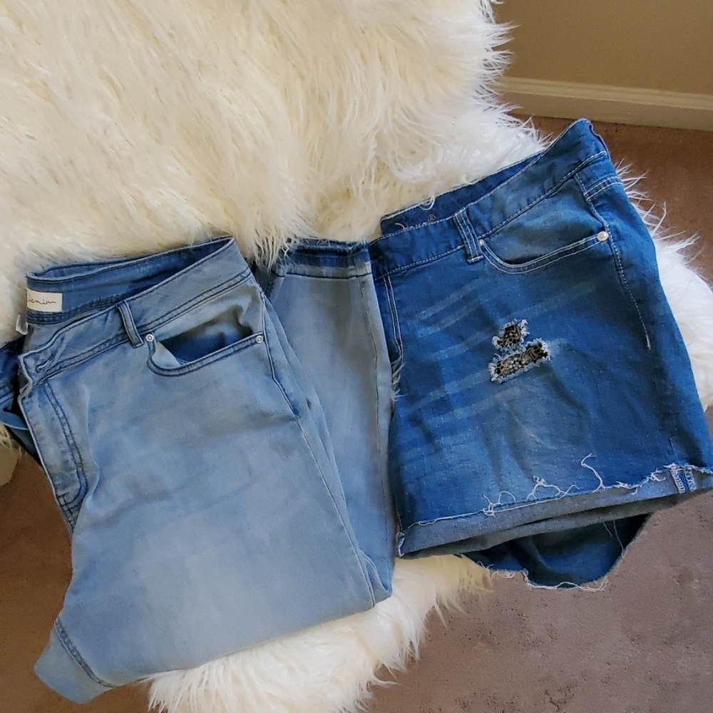 [2] Bundle Used Capri & Shorts